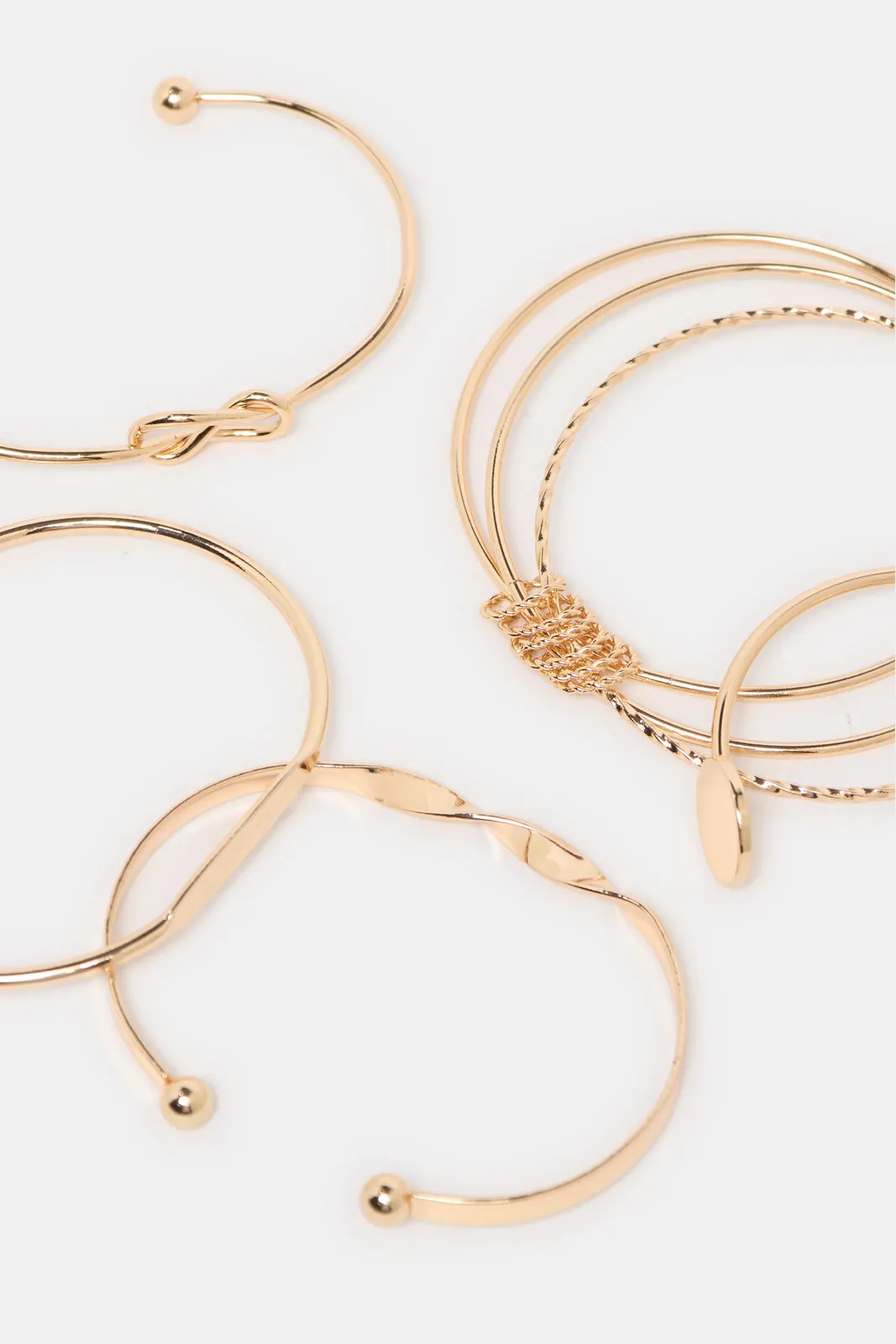 Women Gold Bangle Set (Pack of 5) sold by Redtag product image thumbnail 2