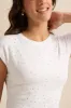 Women White Embellished Top sold by Redtag