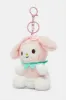 Women White And Pink Embellished Key Ring sold by Redtag