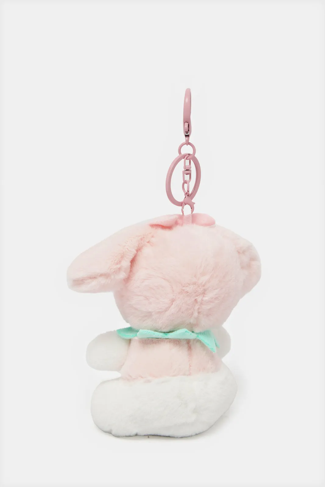 Women White And Pink Embellished Key Ring sold by Redtag product image thumbnail 3