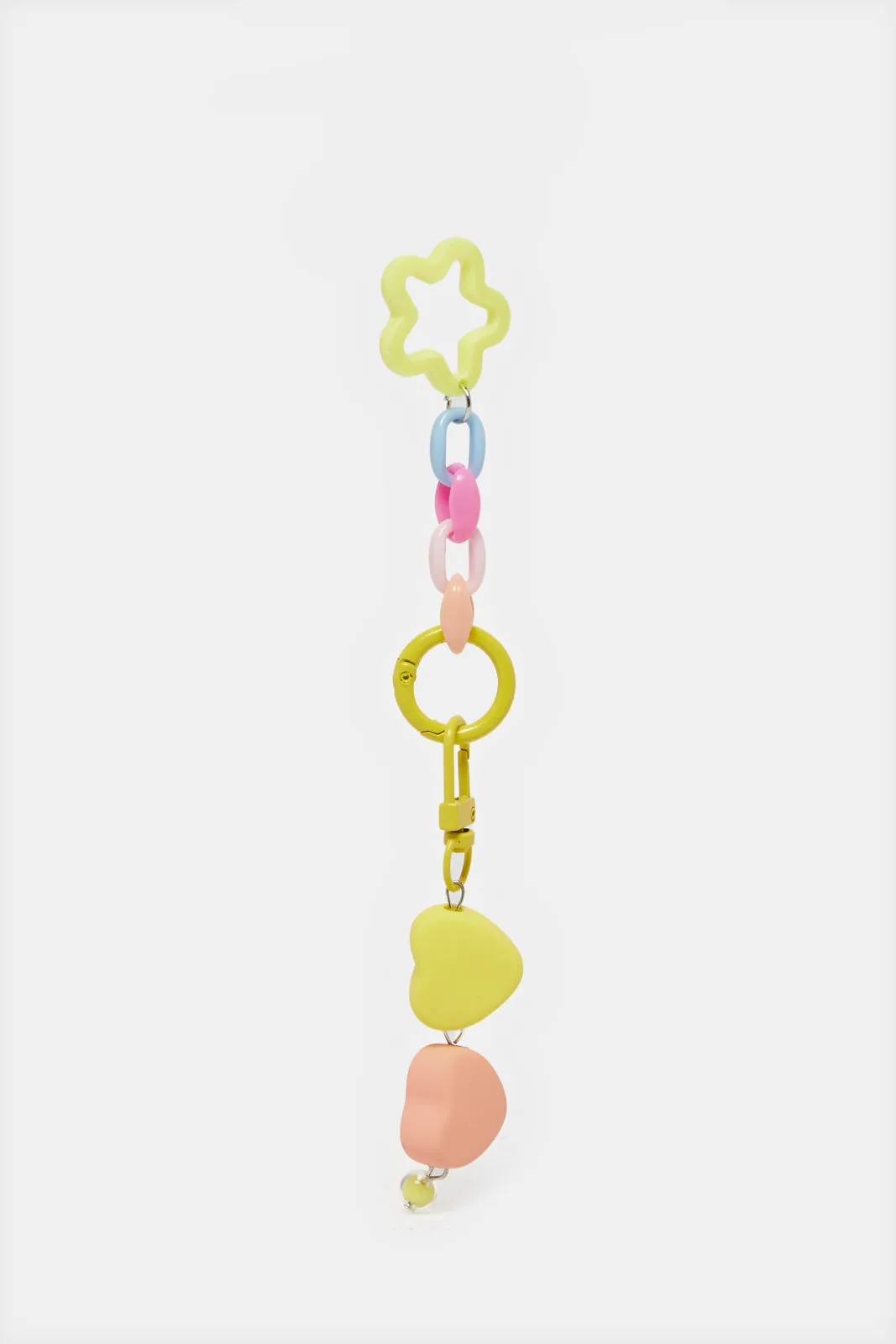 Women Multicolour Embellished Key Ring sold by Redtag