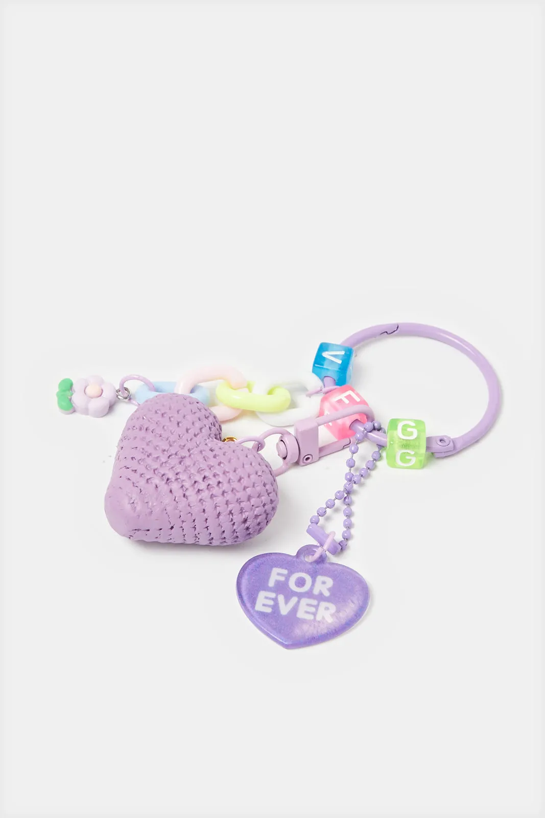 Women Purple Embellished Key Ring sold by Redtag product image thumbnail 2