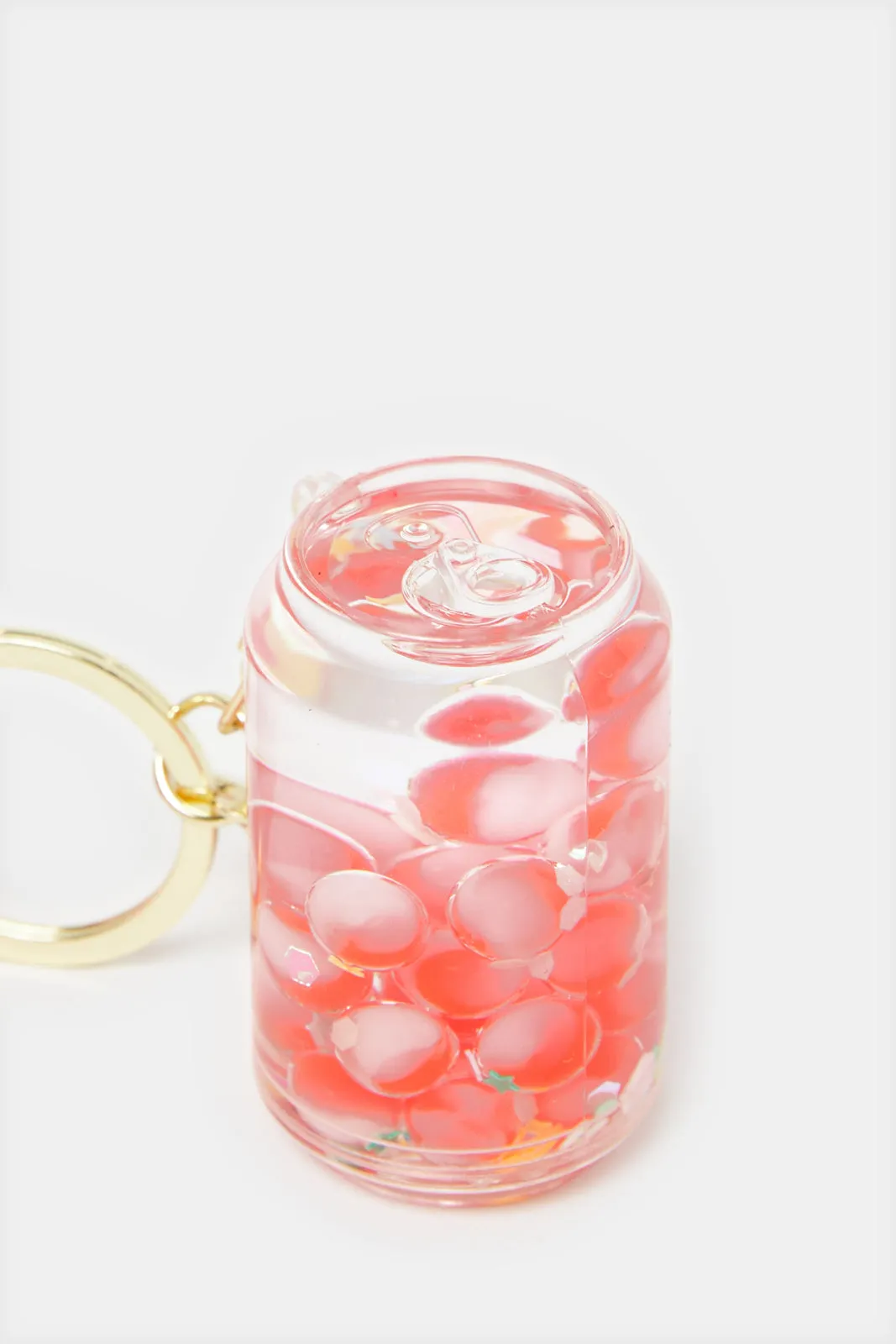 Women Pink And Red Embellished Key Ring sold by Redtag product image thumbnail 2