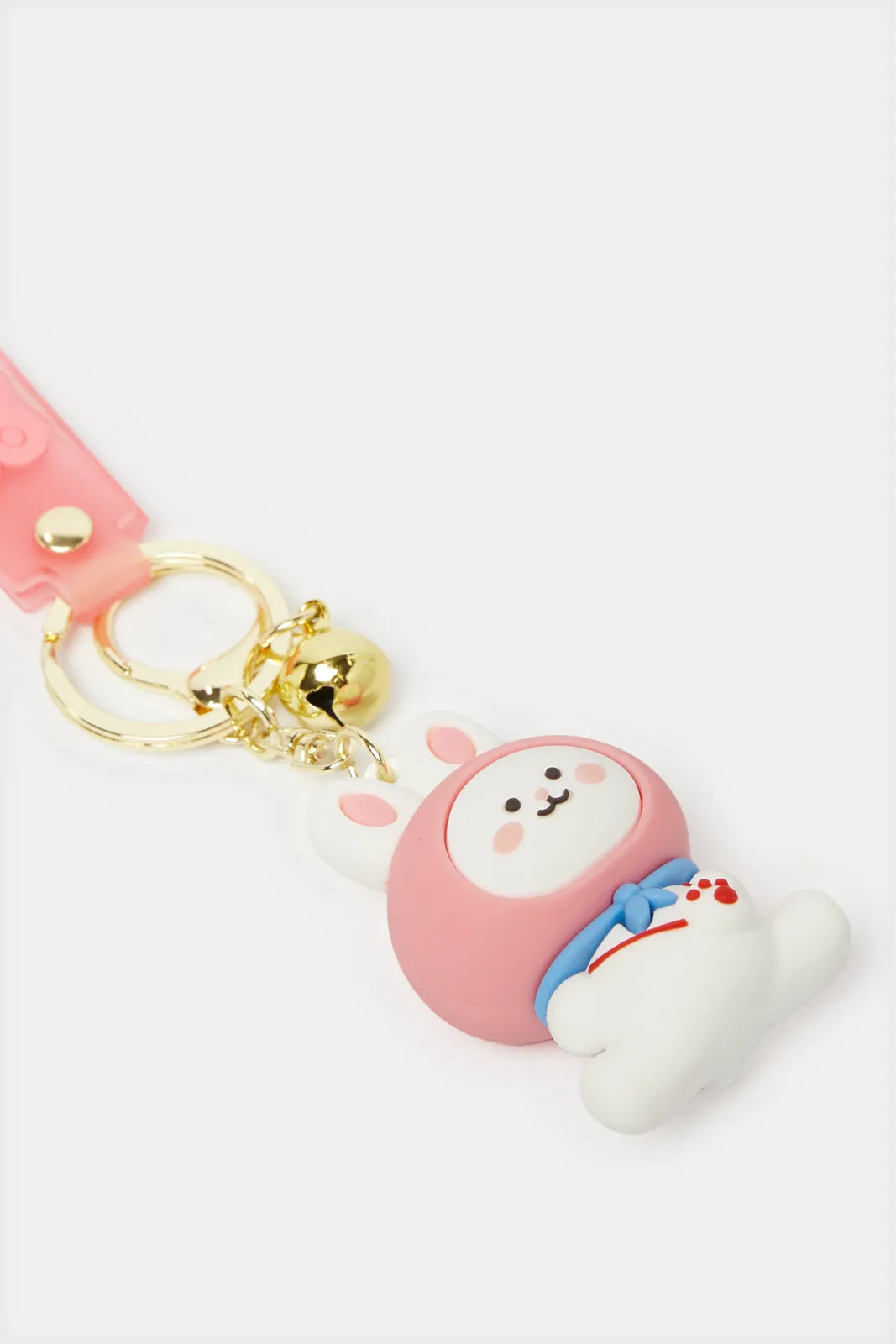 Women Pink Embellished Key Ring sold by Redtag product image thumbnail 2