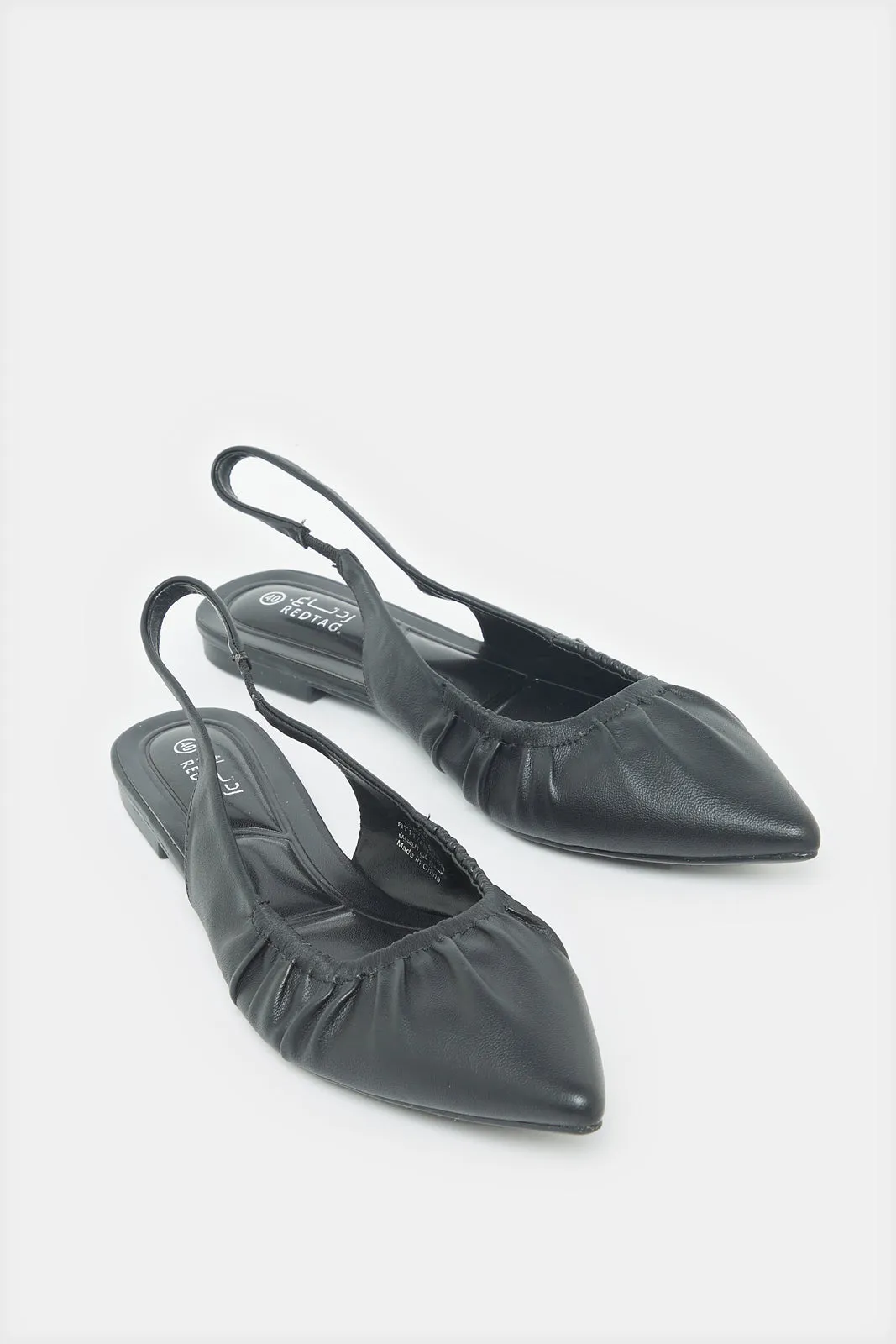 Women Black Slingback Shoes sold by Redtag product image thumbnail 2