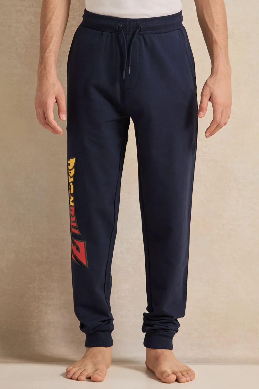 Senior Boys Grey And Navy Dragon Ball Z Pyjama Set (2 Piece) sold by Redtag product image thumbnail 3