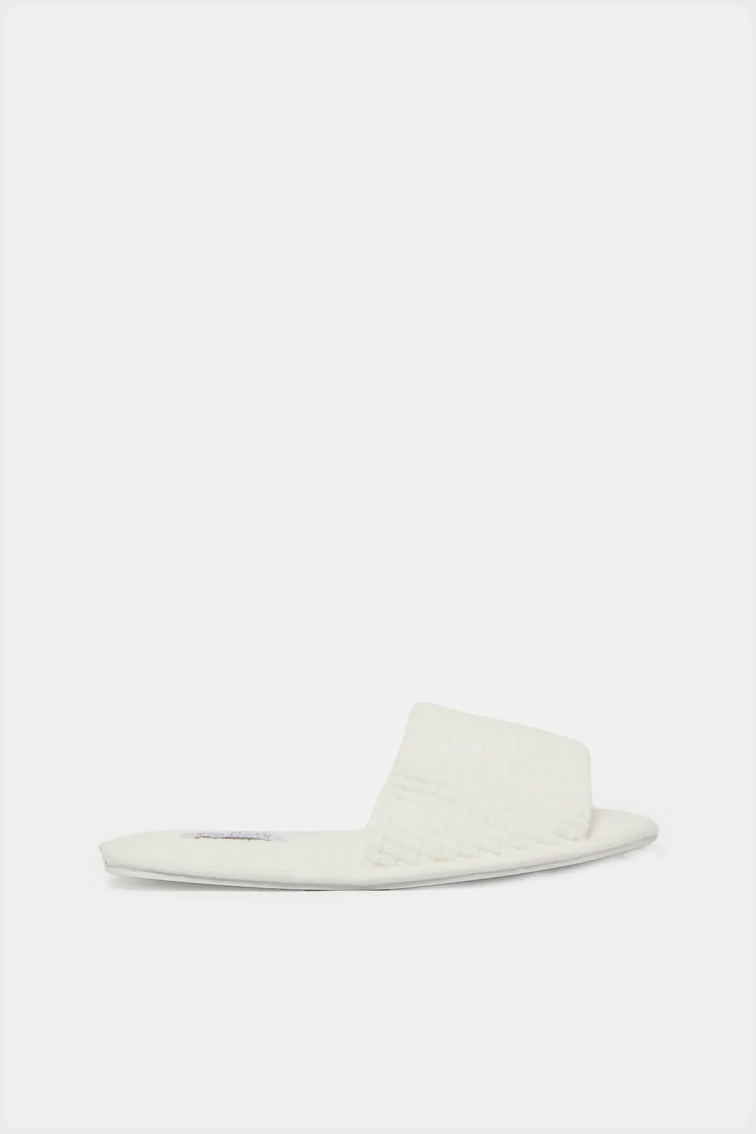 Women White Classic Slipper sold by Redtag