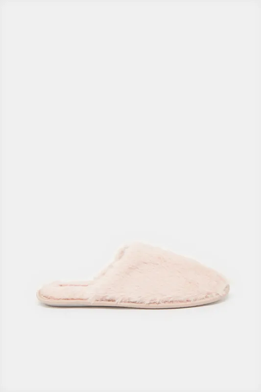 Women Pink Closed Toe Slipper sold by Redtag
