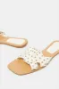 Women Beige Strappy Mule sold by Redtag