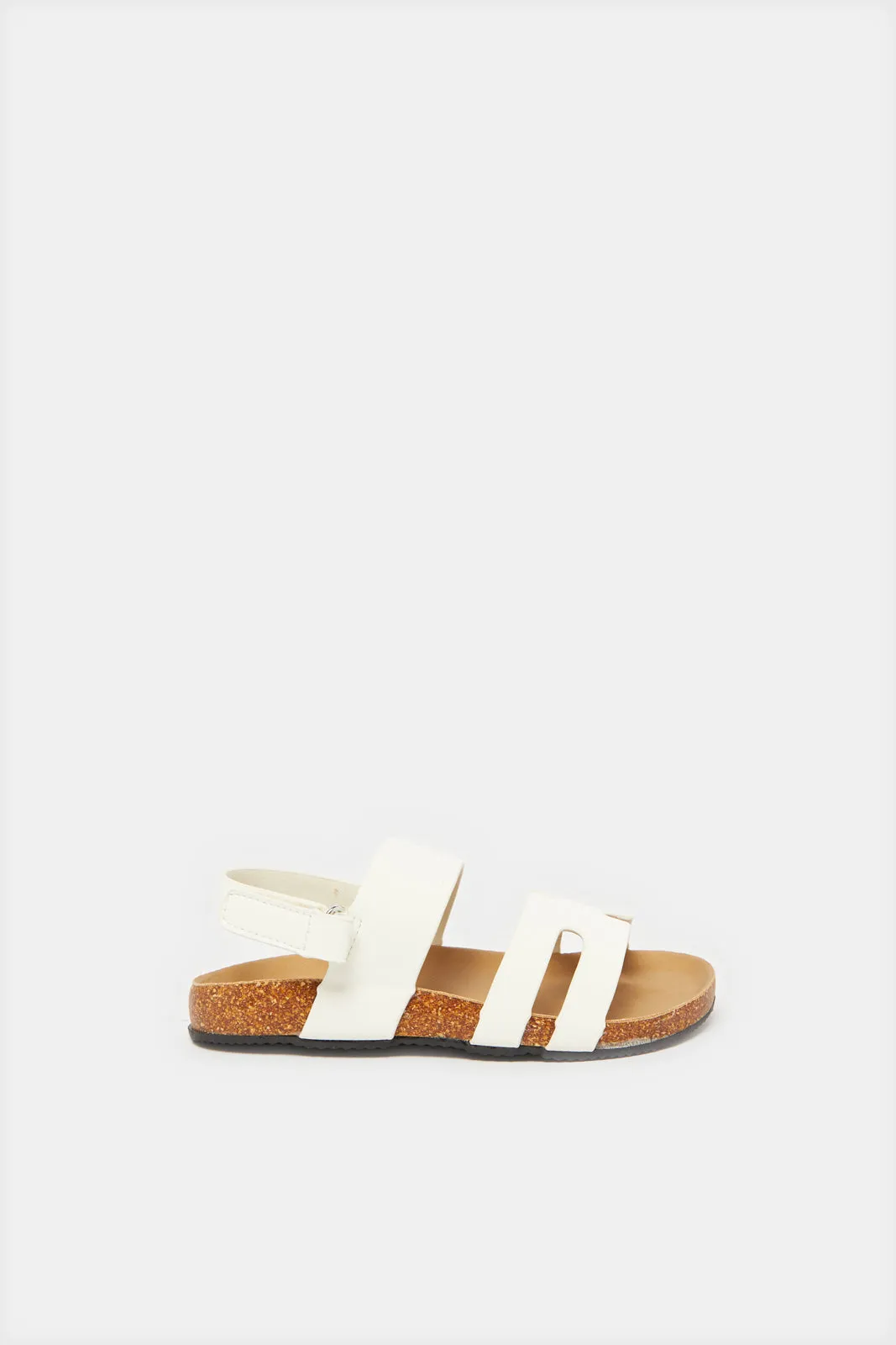 Boys White Traditional Sandal sold by Redtag