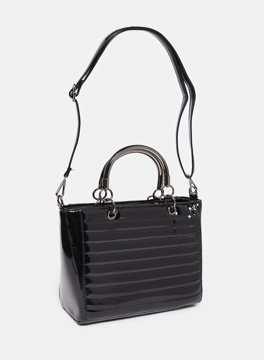 Women Black Embellished Day Bag sold by Redtag product image thumbnail 2