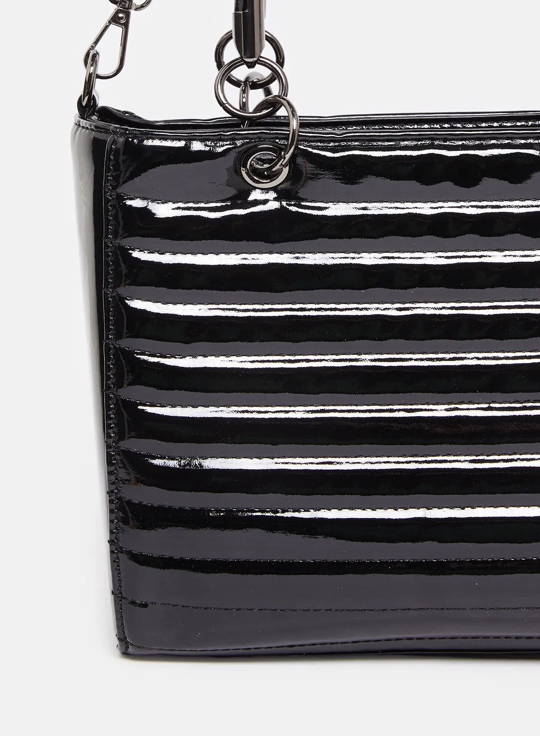 Women Black Embellished Day Bag sold by Redtag product image thumbnail 3