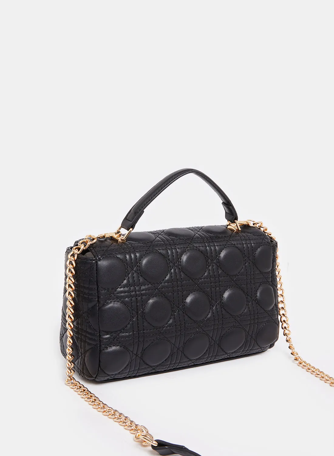 Women Black Embellished Messenger Bag sold by Redtag product image thumbnail 2
