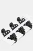 Women Black Hair Clip Set (6 Piece) sold by Redtag