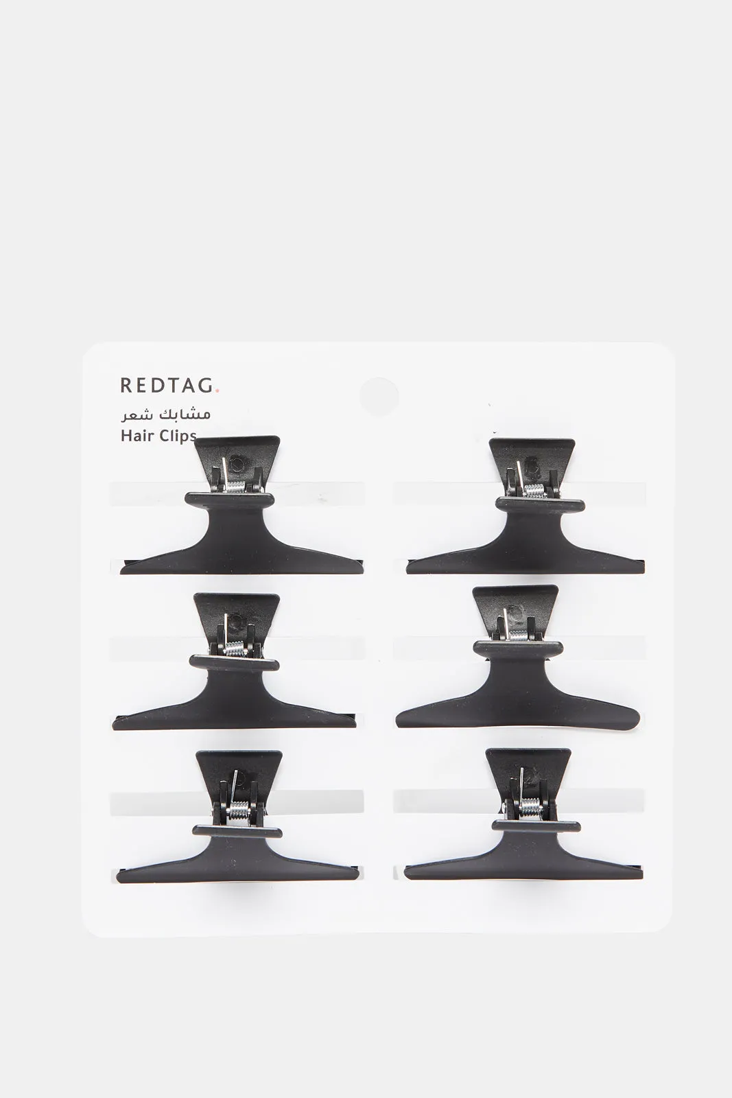 Women Black Hair Clip Set (6 Piece) sold by Redtag