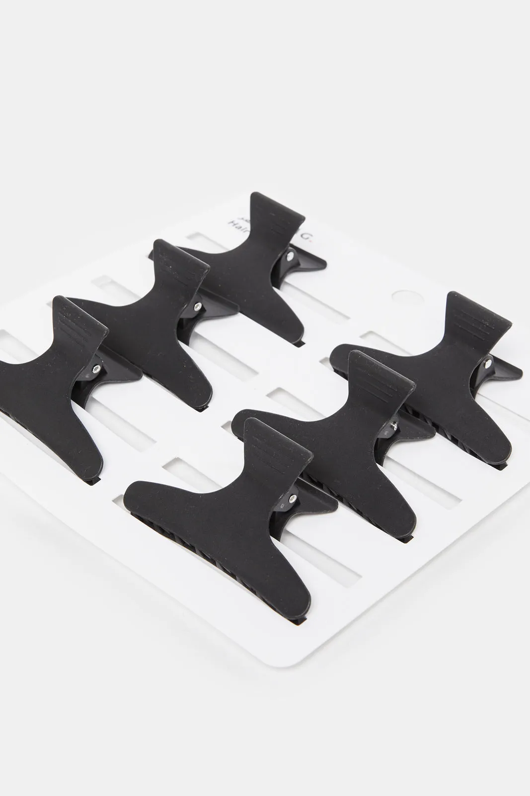 Women Black Hair Clip Set (6 Piece) sold by Redtag product image thumbnail 3