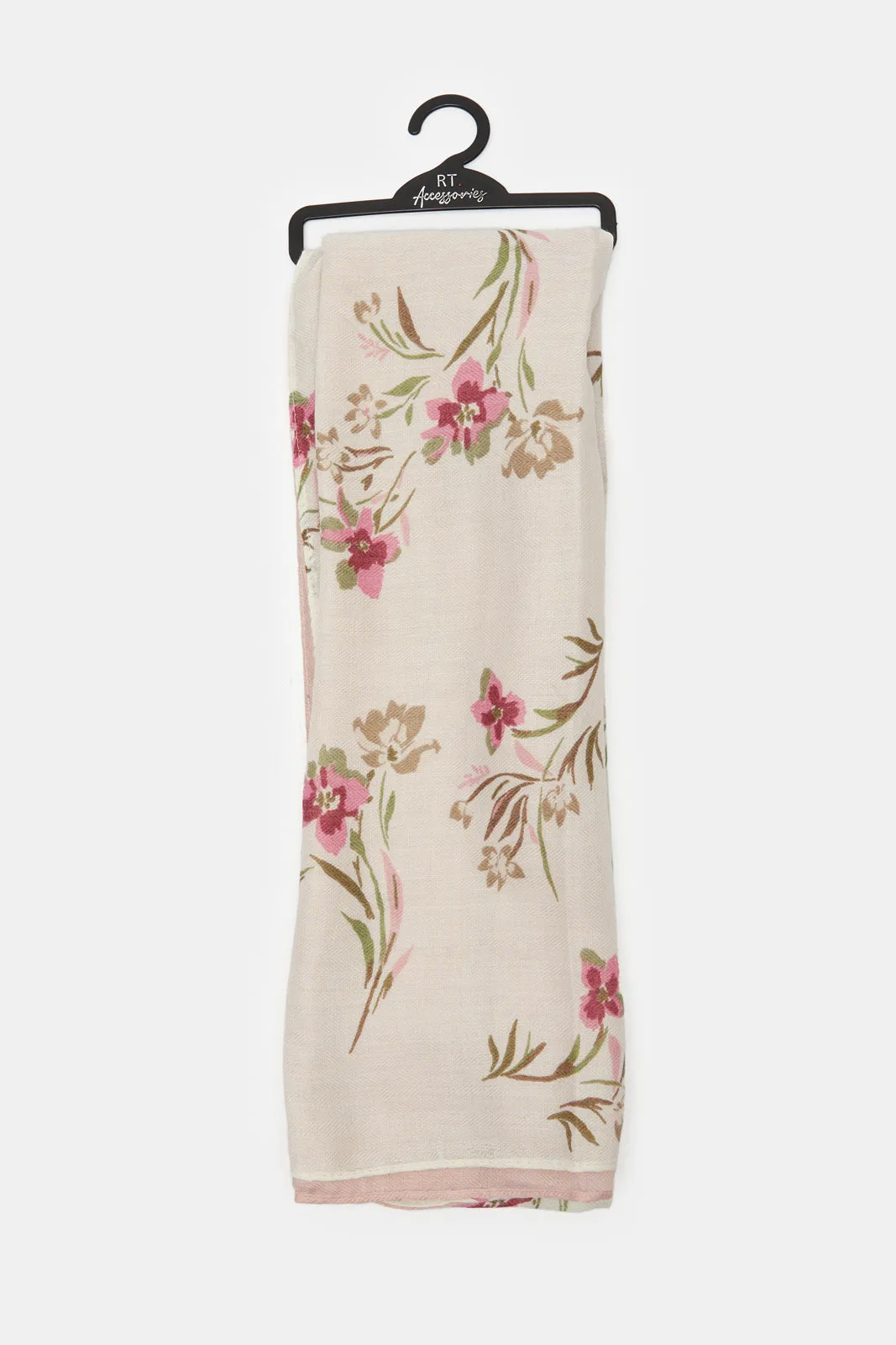 Women Multicolor Floral Printed Scarf sold by Redtag