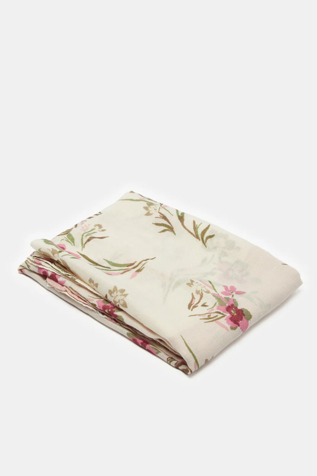 Women Multicolor Floral Printed Scarf sold by Redtag product image thumbnail 2