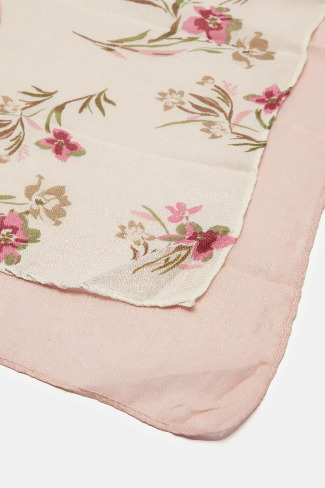 Women Multicolor Floral Printed Scarf sold by Redtag product image thumbnail 4