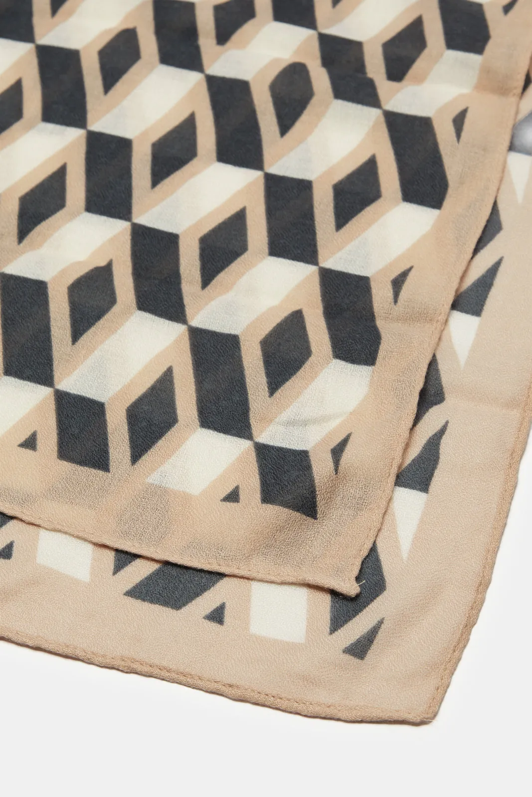 Women Multicolor Printed Scarf sold by Redtag product image thumbnail 4