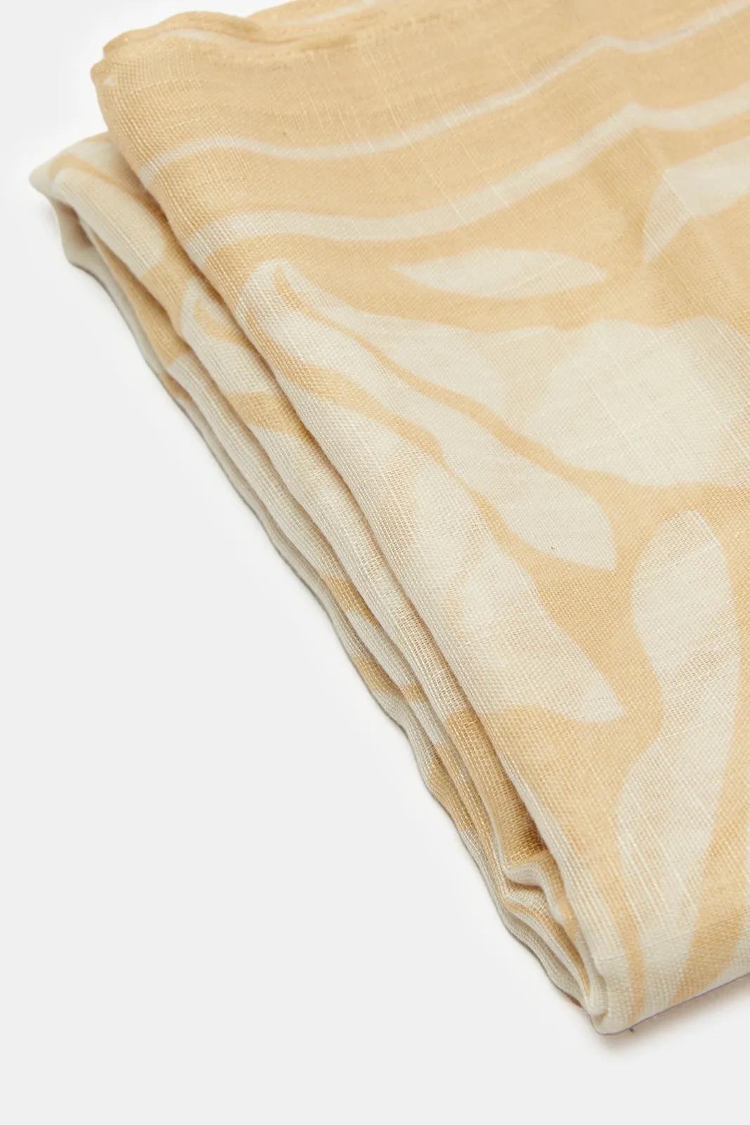 Women Beige Printed Scarf sold by Redtag product image thumbnail 3