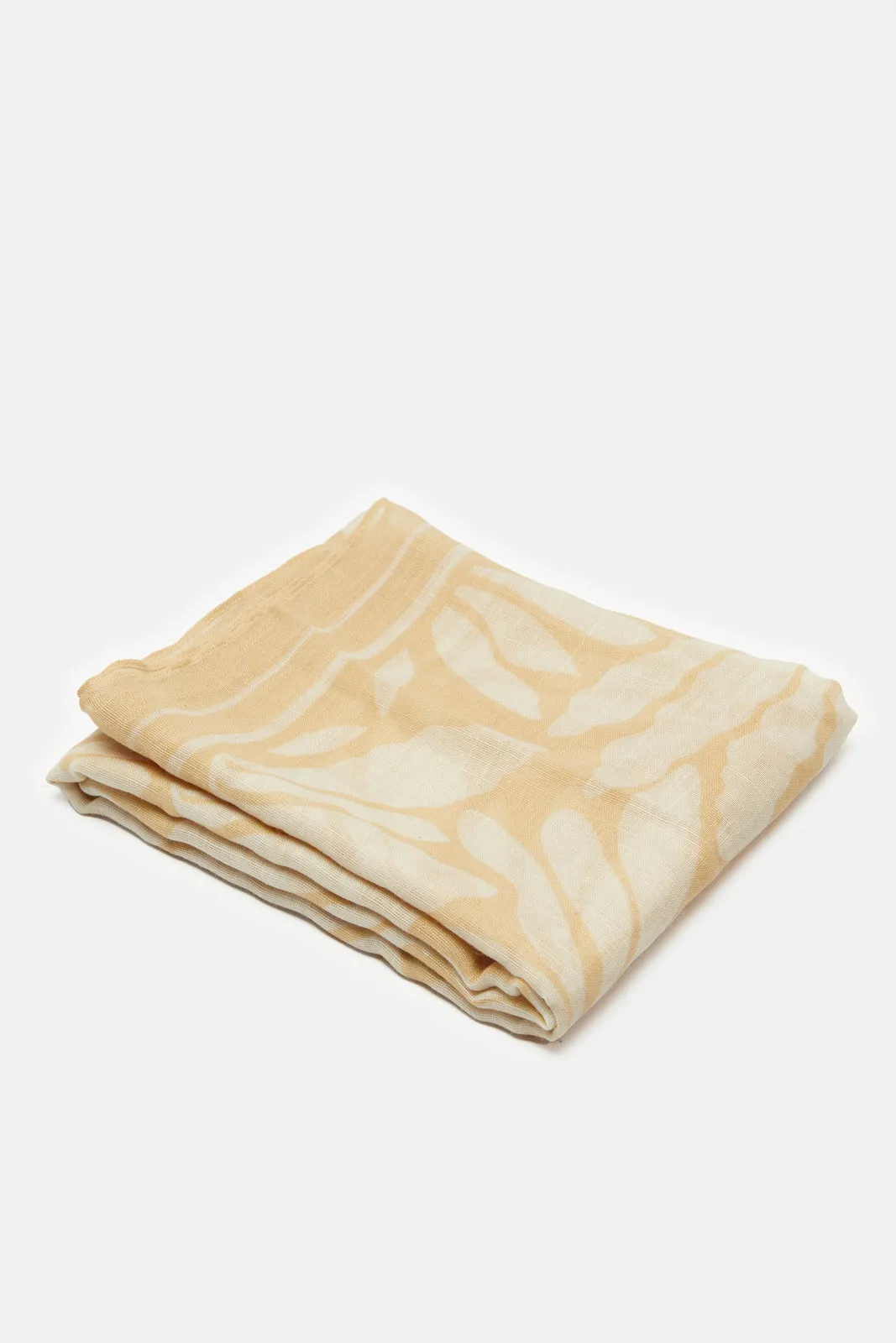 Women Beige Printed Scarf sold by Redtag product image thumbnail 2