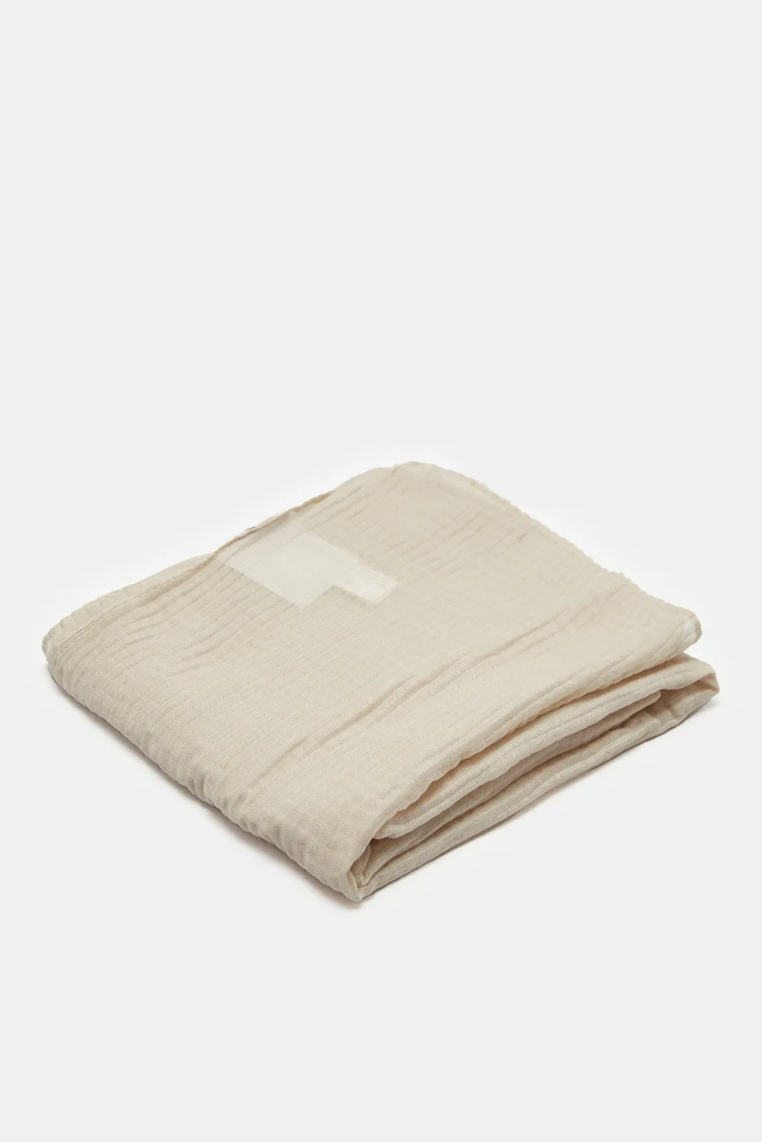 Women Cream Embellished Scarf sold by Redtag product image thumbnail 2