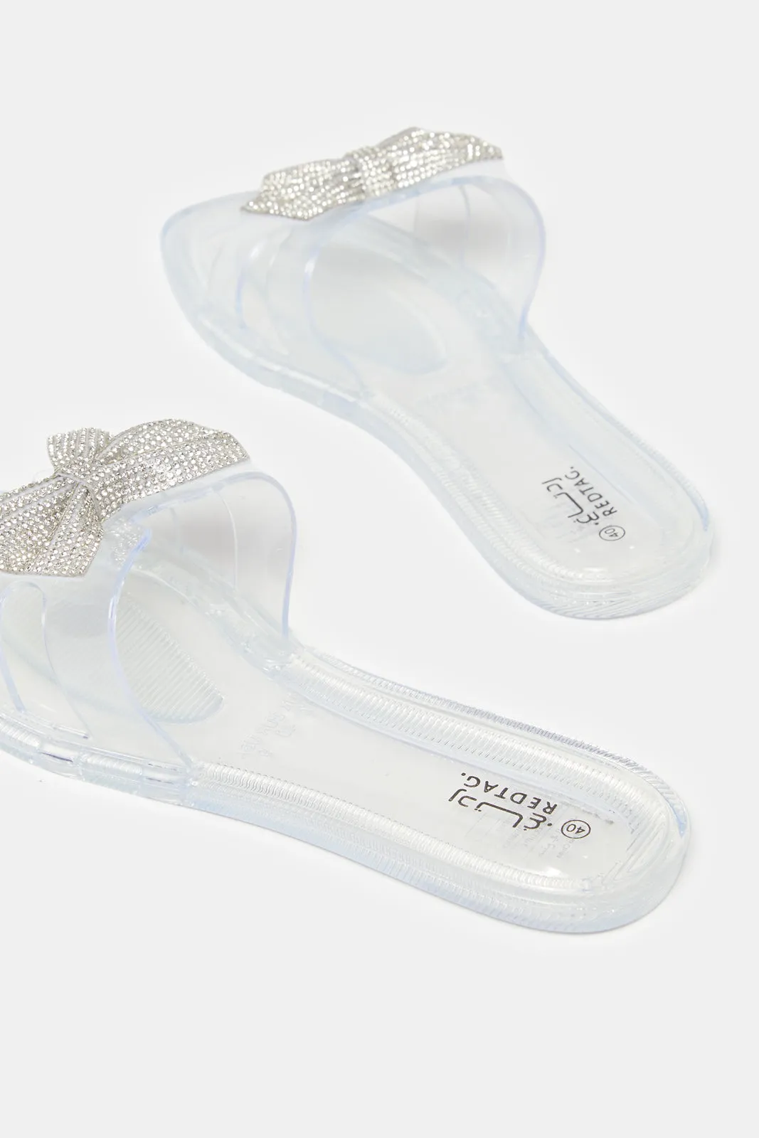 Women Clear Jelly Mule sold by Redtag product image thumbnail 4