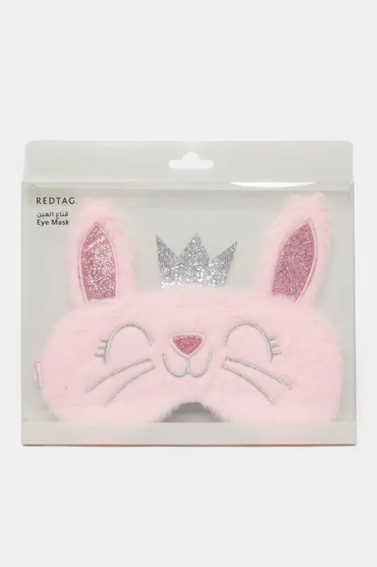 Women Pink Embellished Eye Mask sold by Redtag
