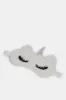 Women White Embellished Eye Mask sold by Redtag