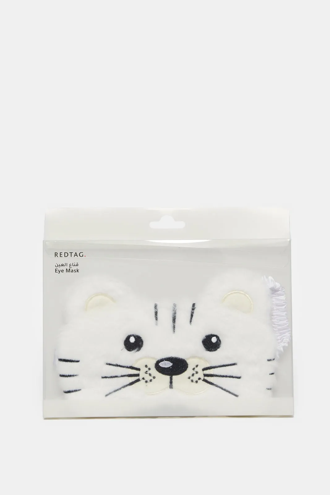 Women White Embellished Eye Mask sold by Redtag