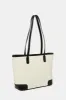 Women Beige And Black Tote Bag sold by Redtag