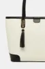 Women Beige And Black Tote Bag sold by Redtag