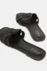 Women Black Embellished Mule sold by Redtag
