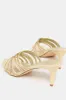 Women Gold Embellished Mule sold by Redtag