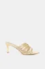 Women Gold Embellished Mule sold by Redtag