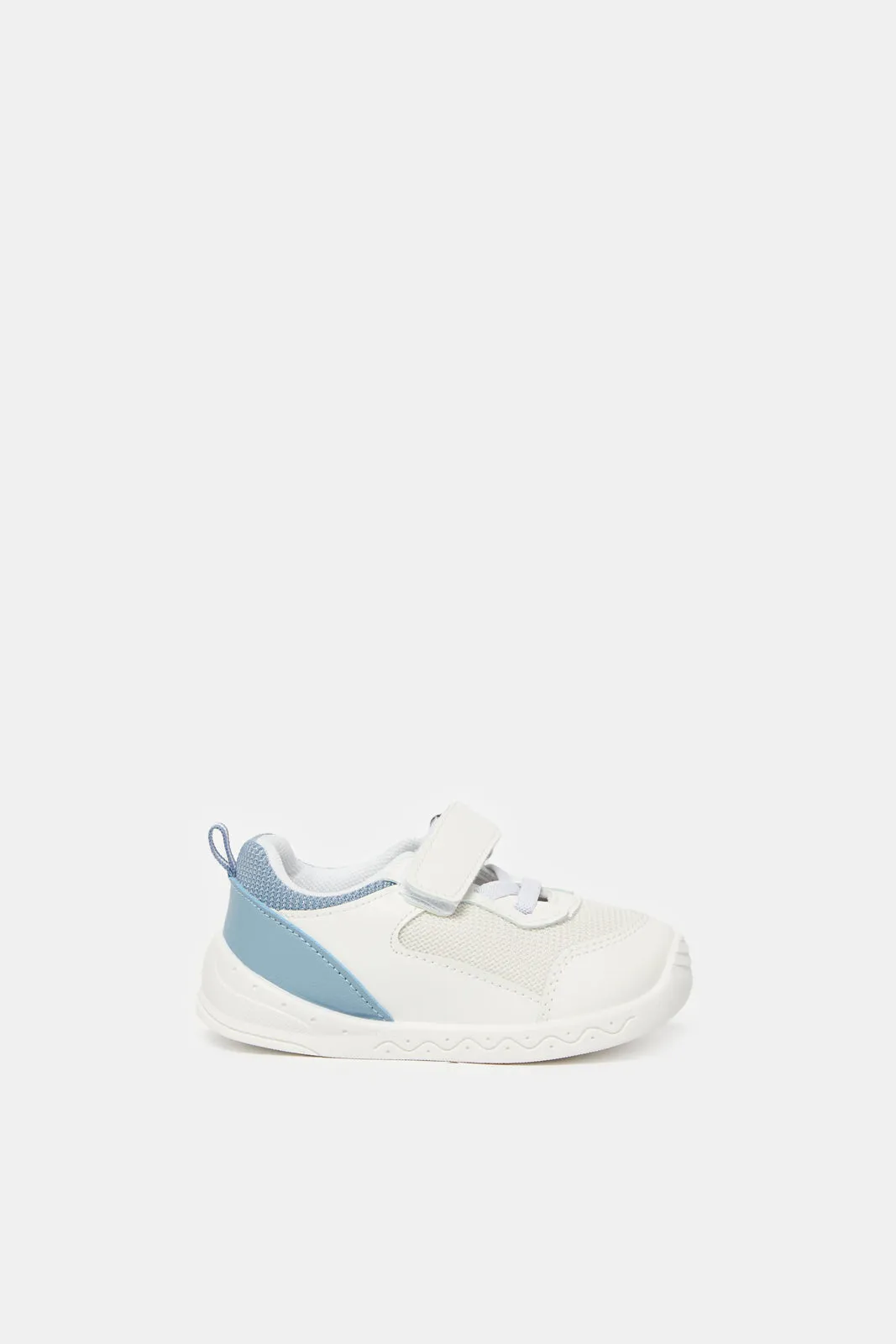 Infant Boys White Colour Block Sneaker sold by Redtag