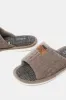 Men Beige Embellished Slipper sold by Redtag