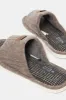Men Beige Embellished Slipper sold by Redtag
