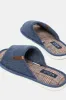 Men Navy Checkered Slipper sold by Redtag