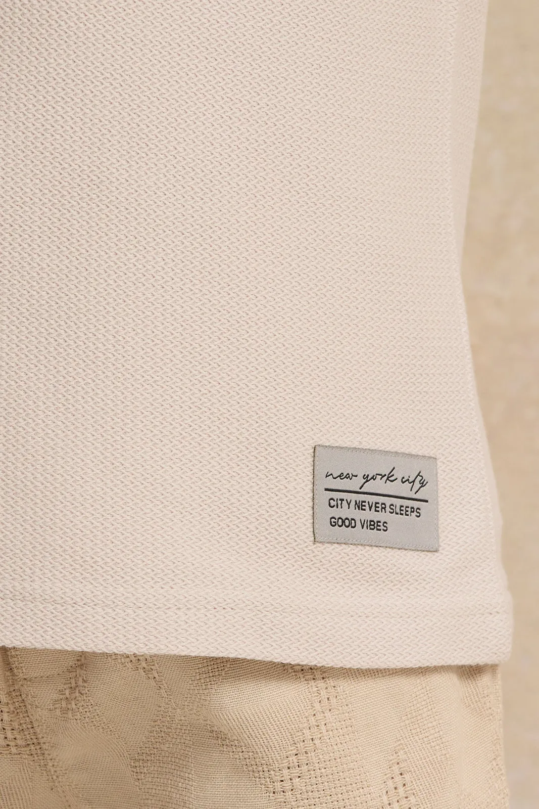 Boys Grey Polo Shirt With Zipper sold by Redtag product image thumbnail 5