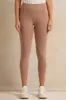 Women Beige Plain Leggings Set (Pack Of 2) sold by Redtag