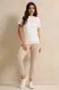 Women Beige Plain Leggings Set (Pack Of 2) sold by Redtag
