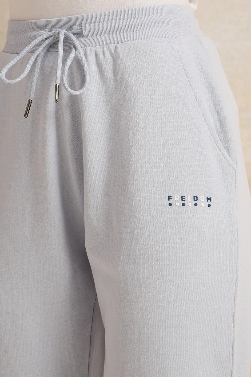 Women Blue Printed Active Pants sold by Redtag product image thumbnail 4