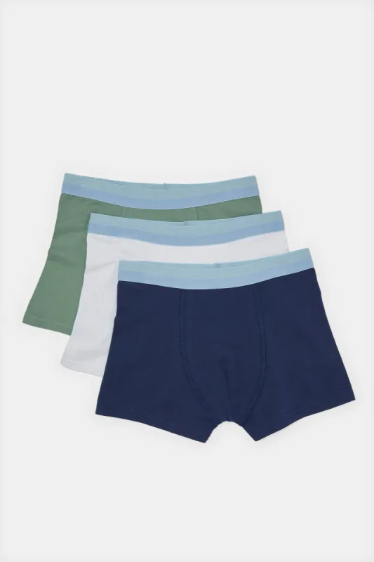 Boys Assorted  Boxer Set (Pack of 3) sold by Redtag
