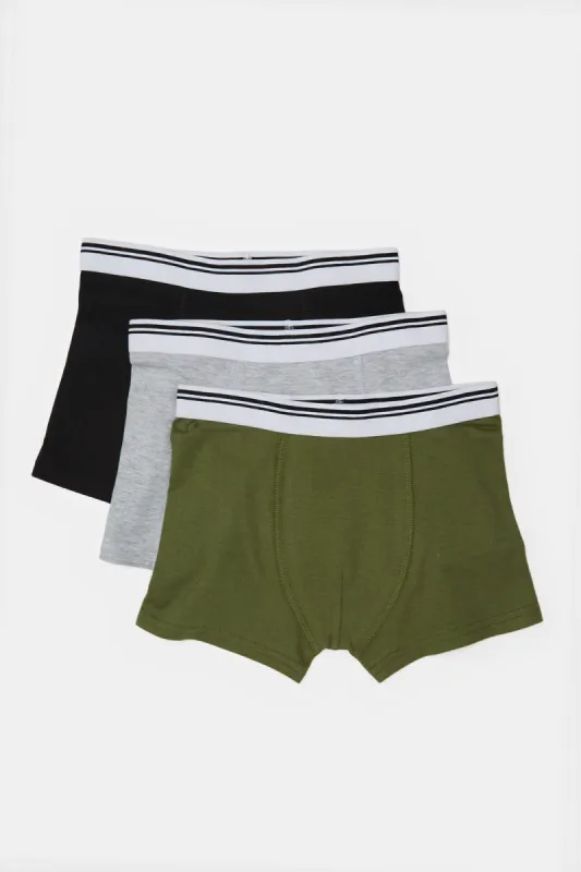 Boys Assorted  Boxer Set (Pack of 3) sold by Redtag