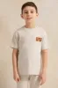 Boys Grey Cut And Sew Pyjama Set (2 Piece) sold by Redtag