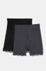 Women Black And Charcoal Comfort Short Set (2 Piece) sold by Redtag