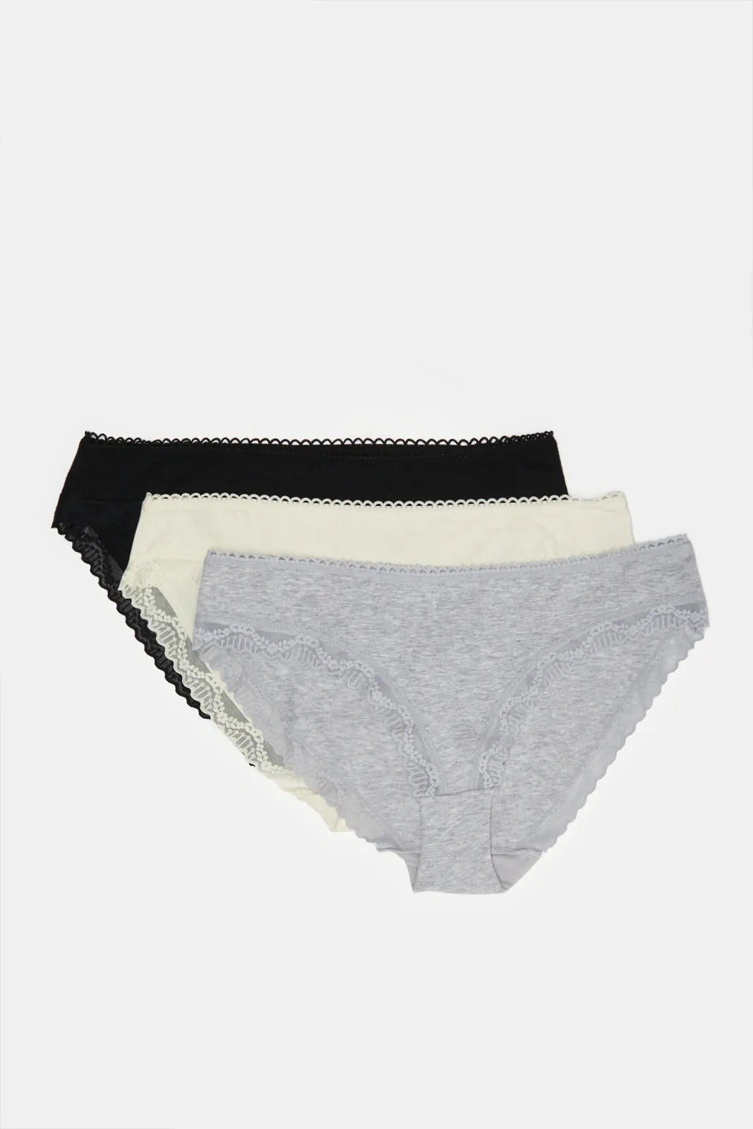 Women Assorted Bikini Brief (Pack Of 3) sold by Redtag product image thumbnail 4