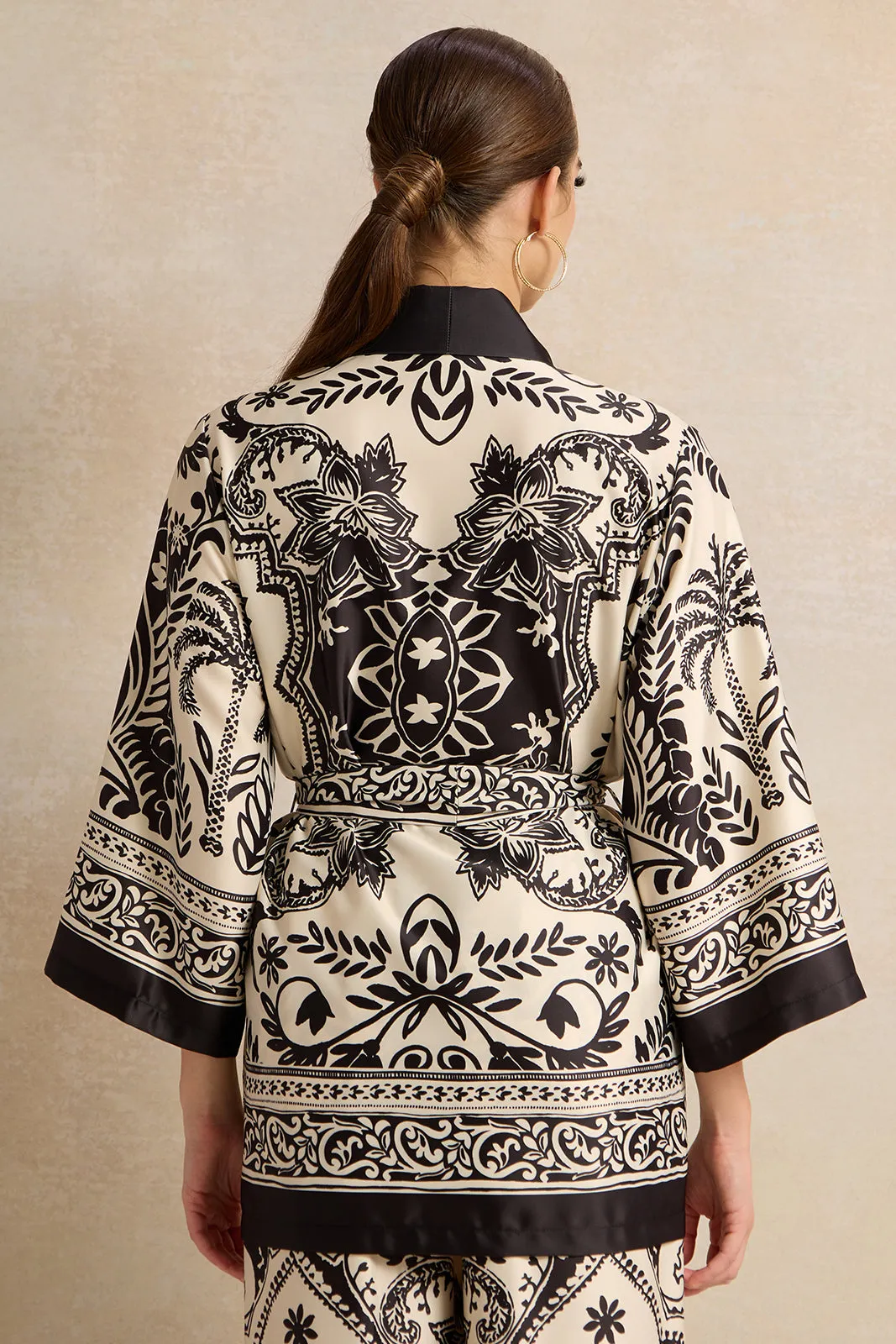 Women Black Printed Blouse sold by Redtag product image thumbnail 3